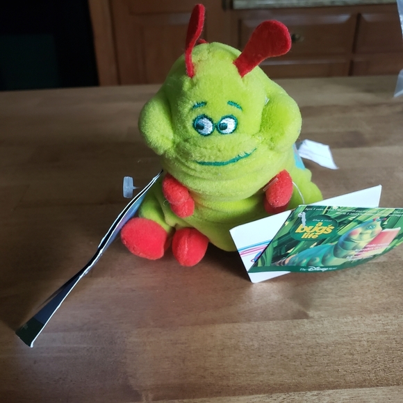 Disney A Bug's Life Plush Trio - Brown, Green, Blue - Picture 8 of 14